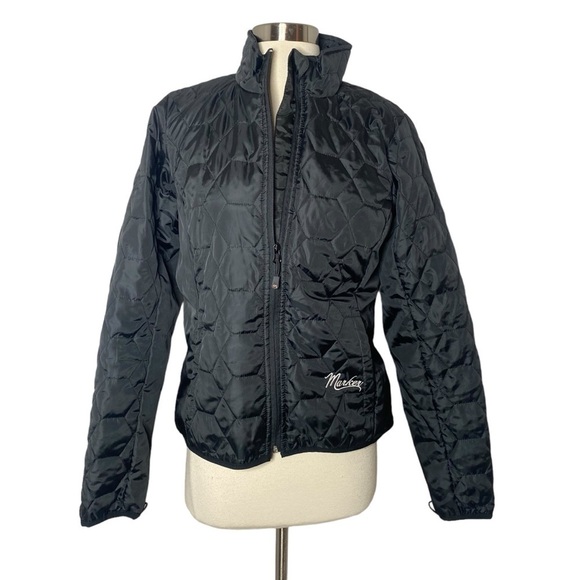Marker Black Quilted Ski Jacket Women’s Small Insulated Style 8560-DGN4 - Picture 1 of 5